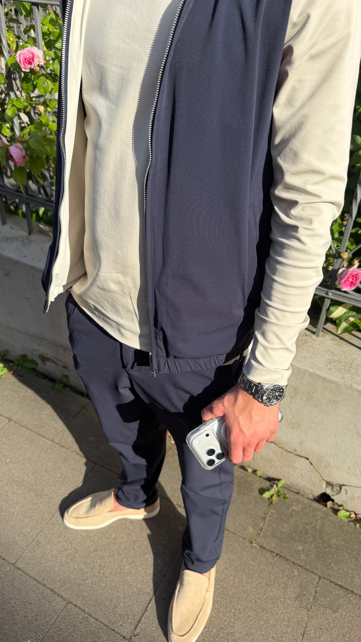 Reversible Gillet D.Blue/Kith