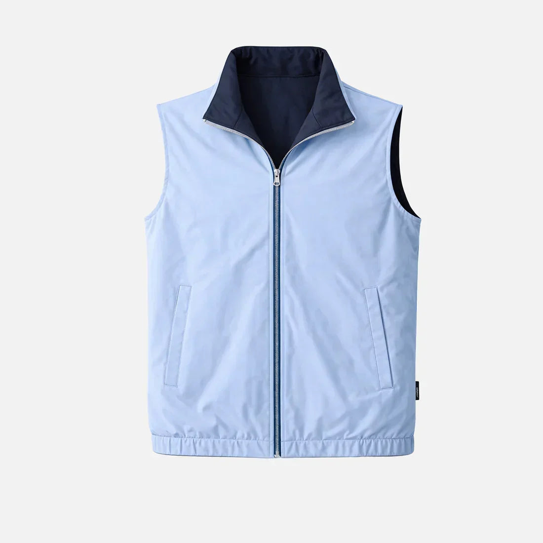 Verso Reversible Gillet (Navyblau/Babyblau)