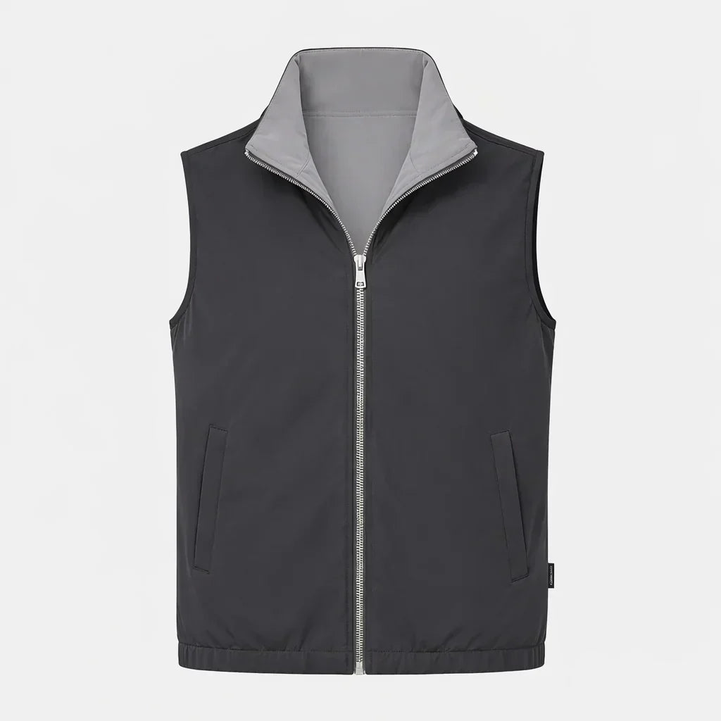 Reversible Gillet (Dark grey/Light grey)