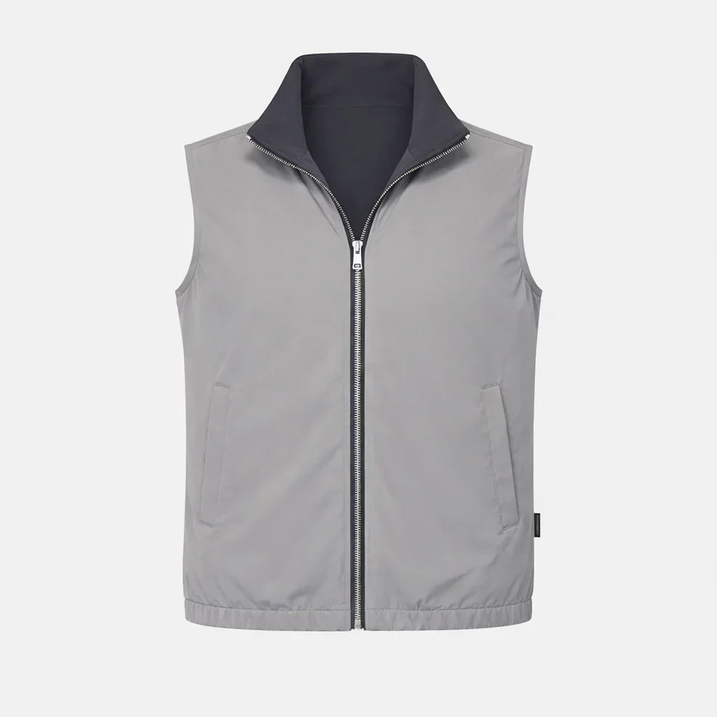 Reversible Gillet (Dark grey/Light grey)
