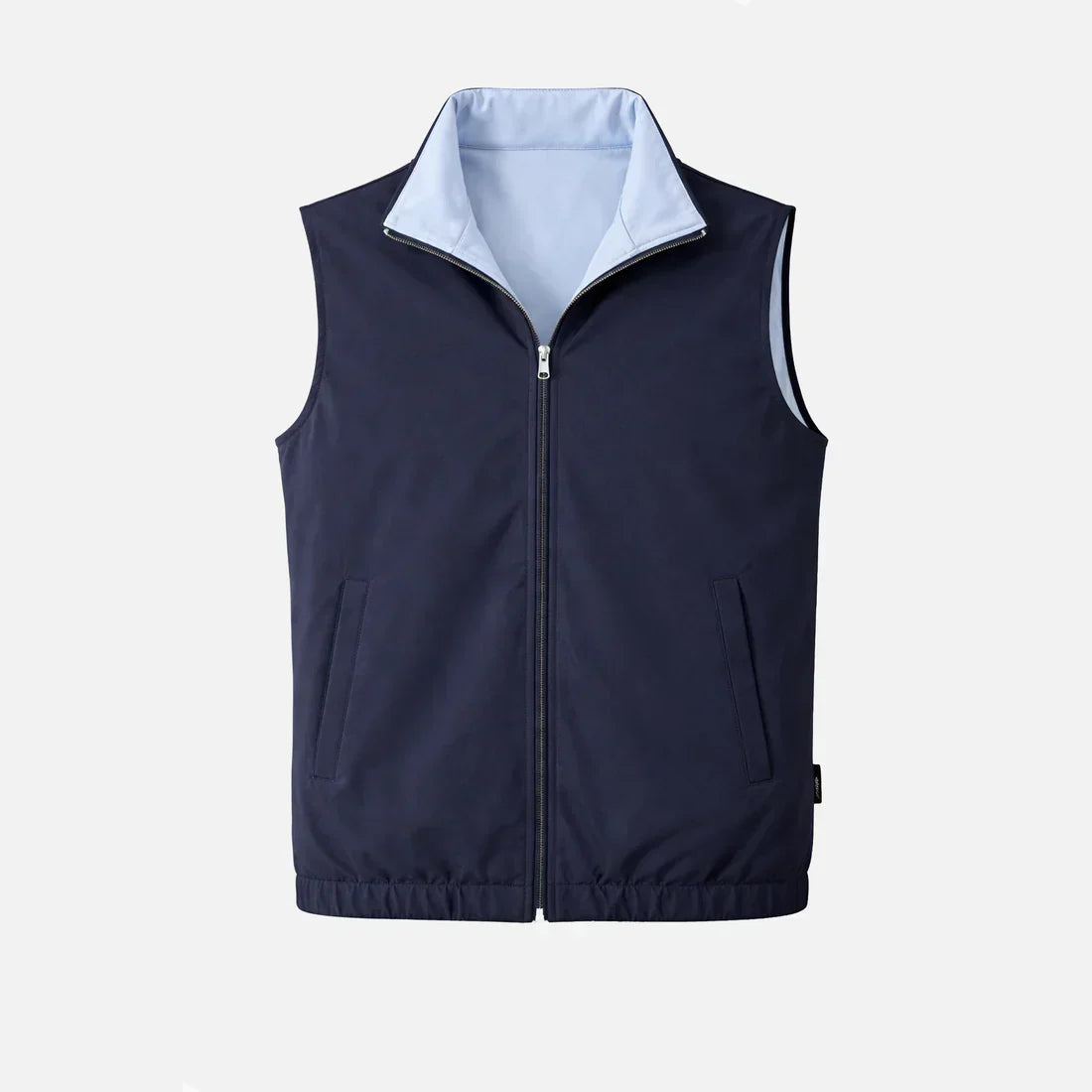 Verso Reversible Gillet (Navyblau/Babyblau)